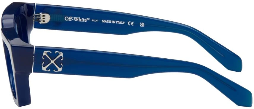 商品Off-White|Blue Virgil Sunglasses,价格¥2766,第3张图片详细描述