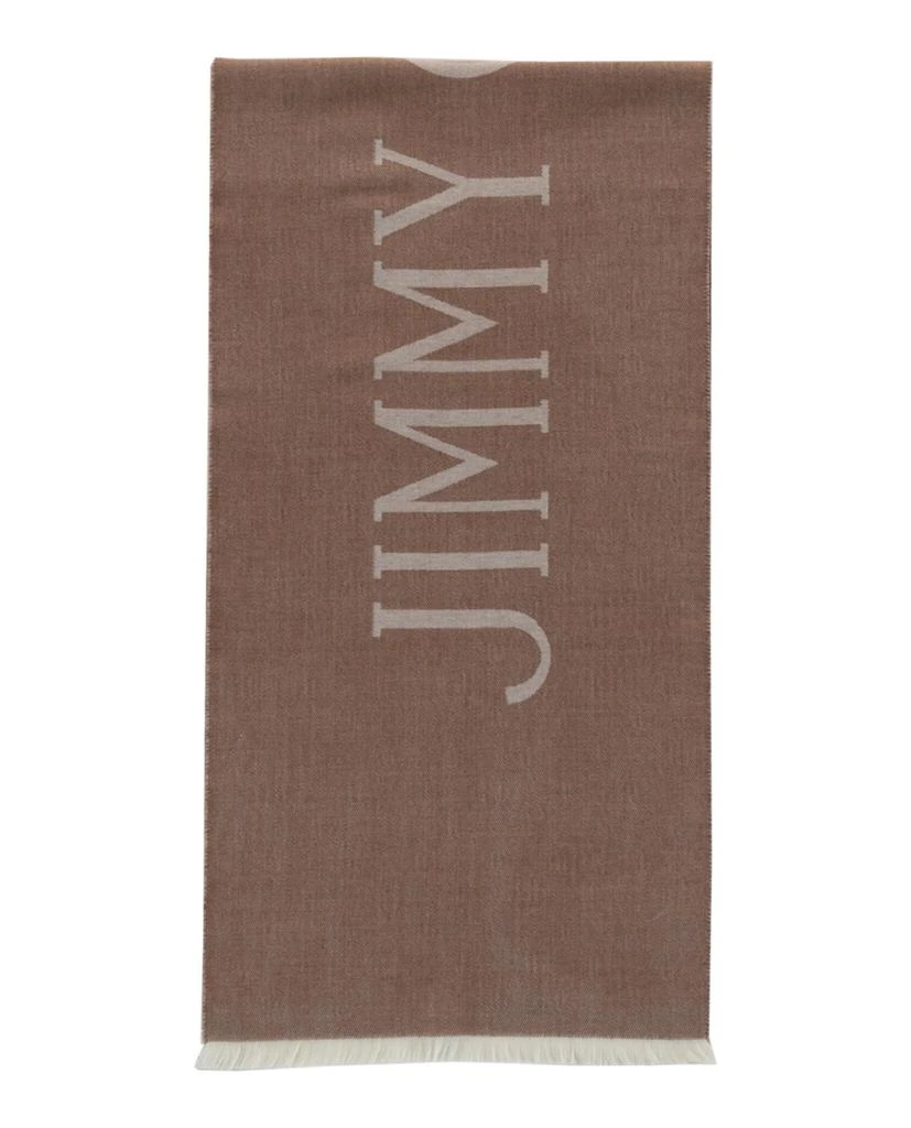 商品Jimmy Choo|Wool Logo Scarf,价格¥2391,第1张图片