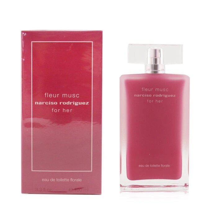 商品Narciso Rodriguez|纳茜素 (纳西索·罗德里格斯) 玫瑰麝香花香淡香水EDT 100ml/3.3oz,价格¥648,第3张图片详细描述