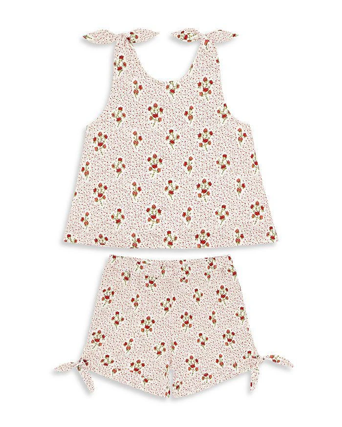 商品Minnow|Girls' Tie Knot Top & Bloomers Set - Baby, Little Kid, Big Kid,价格¥524,第1张图片