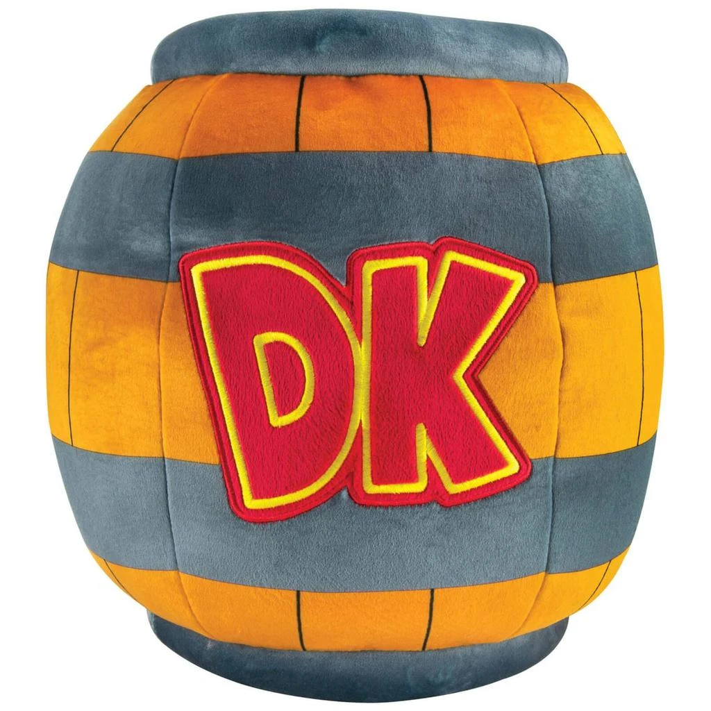 商品The Hut|Mario Kart Mega Donkey Kong Barrel Plush Toy,价格¥257,第1张图片