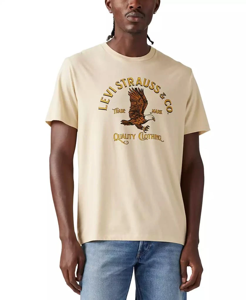 商品Levi's|Levis Men's Eagle Graphic Logo T-Shirt,价格¥149,第1张图片