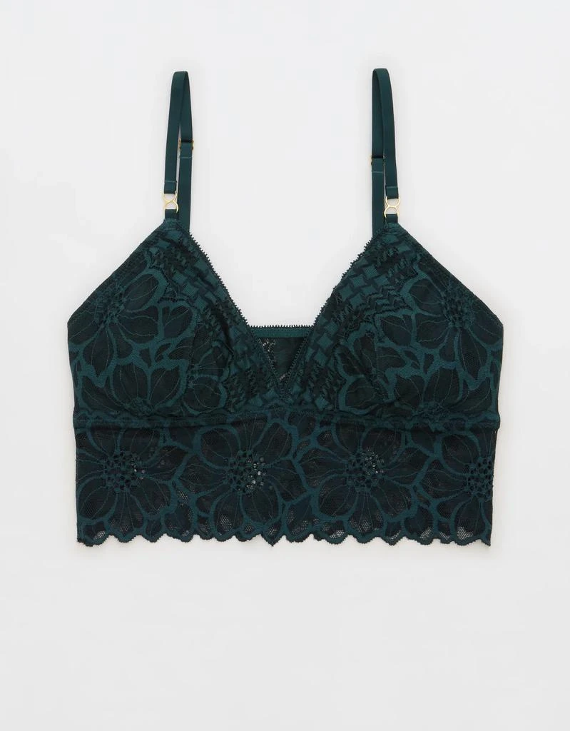 商品Aerie|Aerie Snow Angel Lace Padded Bralette,价格¥121,第5张图片详细描述