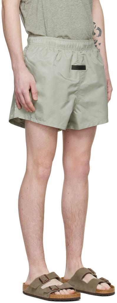 商品Essentials|Green Nylon Shorts,价格¥433,第4张图片详细描述