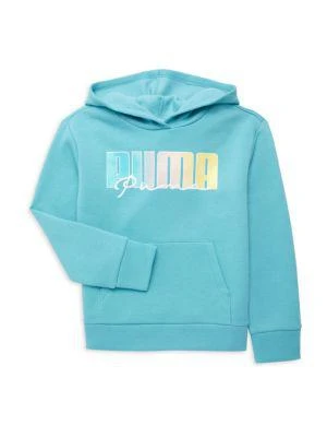商品Puma|Little Girl’s Ombré Logo Hoodie,价格¥148,第1张图片