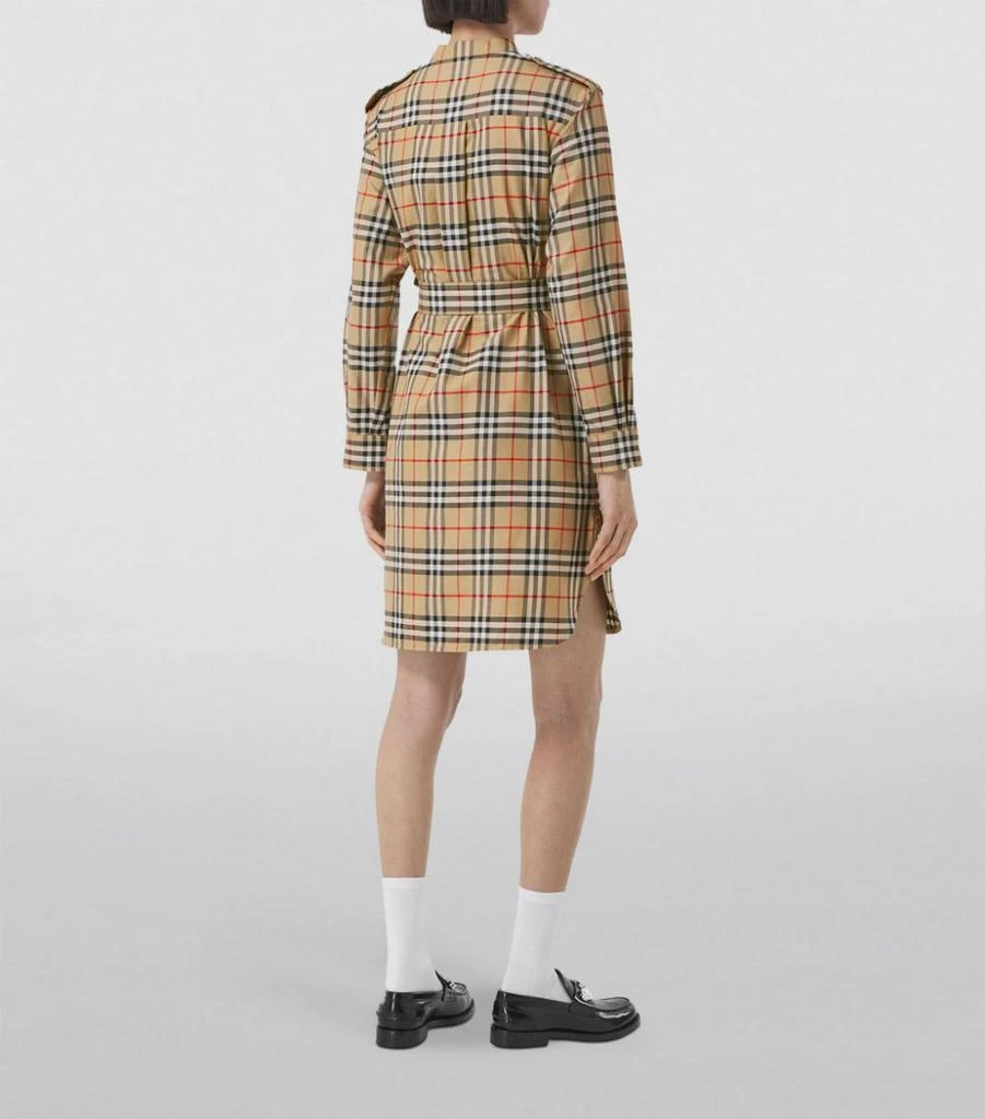 商品Burberry|Vintage Check Shirt Dress,价格¥6945,第5张图片详细描述