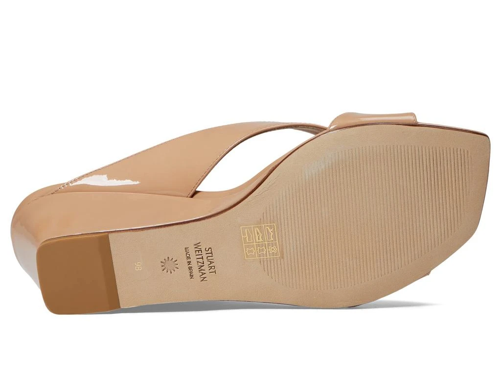 商品Stuart Weitzman|Miami 50 Wedge Slide,价格¥1467,第3张图片详细描述