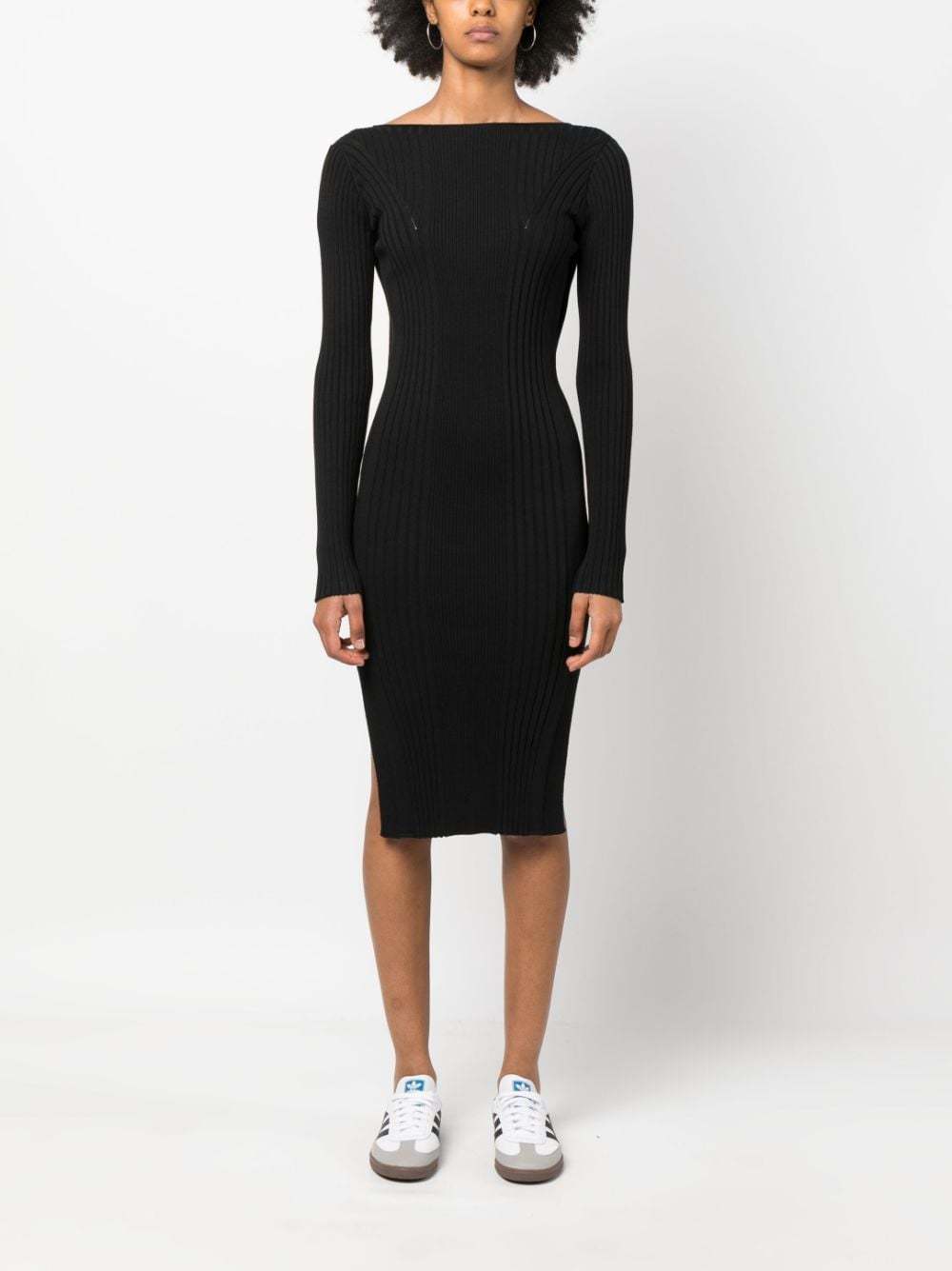 商品Calvin Klein|Calvin Klein 女士连衣裙 K20K205753BEH 黑色,价格¥1731,第4张图片详细描述