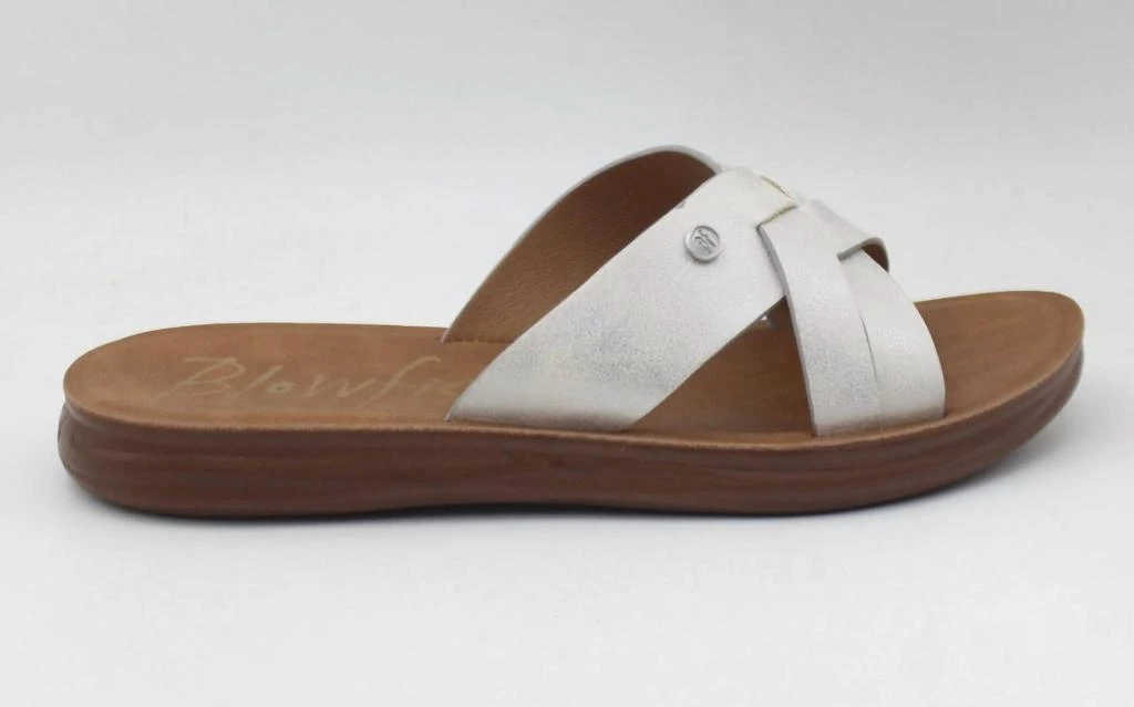 商品Blowfish|Sunnie Sandal in Silver,价格¥310,第2张图片详细描述