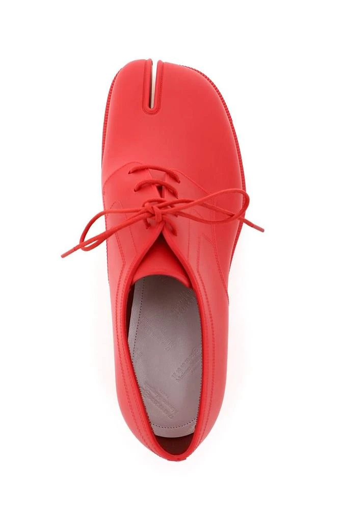 商品MAISON MARGIELA|TABI PVC LACE-UP SHOES,价格¥2019,第3张图片详细描述