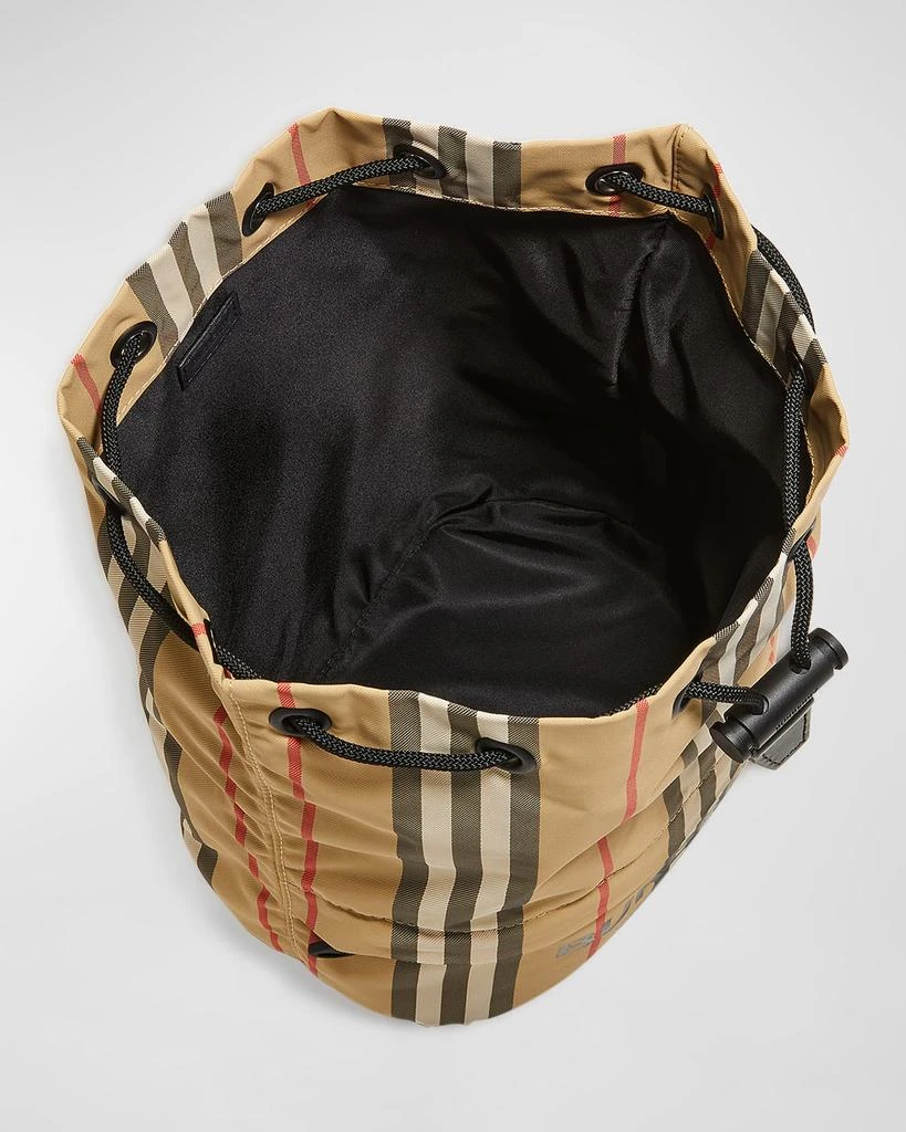 商品Burberry|Phoebe Heritage Stripe Bucket Bag,价格¥2363,第5张图片详细描述