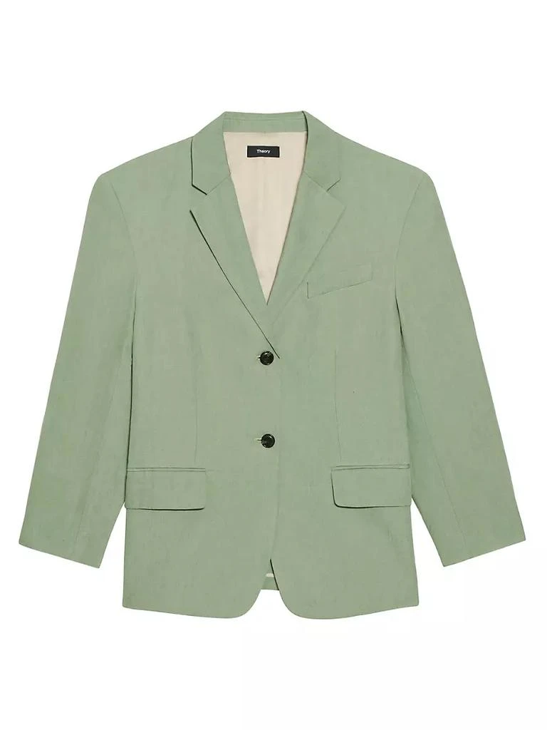 商品Theory|Galena Boxy Linen Jacket,价格¥1212,第1张图片