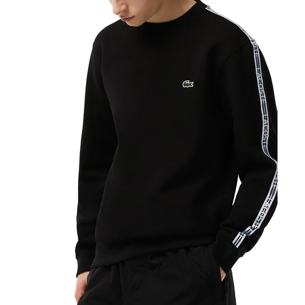 商品Lacoste|Men's Logo-Tape Crewneck Sweatshirt,价格¥1093,第2张图片详细描述