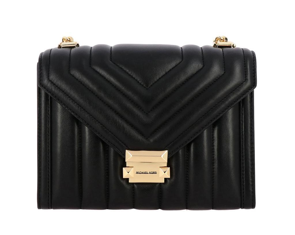 商品Michael Kors|Black Large Whitney Shoulder Bag,价格¥1330,第1张图片