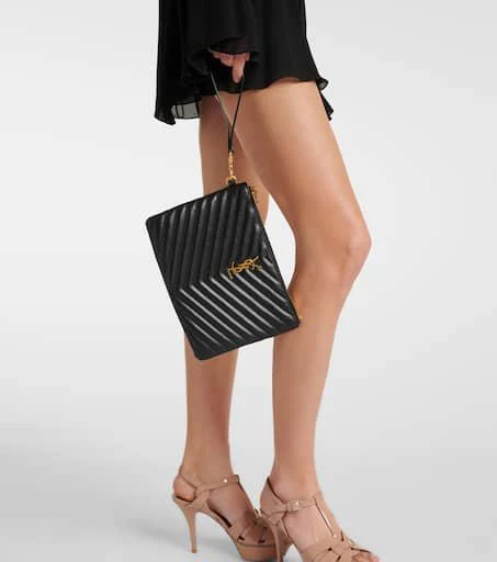 Cassandre matelassé leather pouch 商品