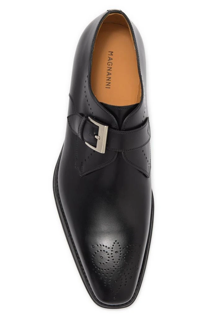 商品Magnanni|Mallory Leather Monk Strap Dress Shoe,价格¥1240,第4张图片详细描述