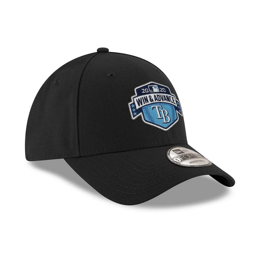 Men's Black Tampa Bay Rays 2020 Division Series Winner Locker Room 9Forty Adjustable Hat商品第4张图片规格展示