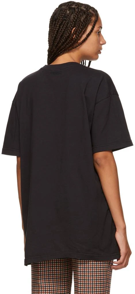商品Vetements|Black 'Saturday' Weekday T-Shirt,价格¥702,第3张图片详细描述
