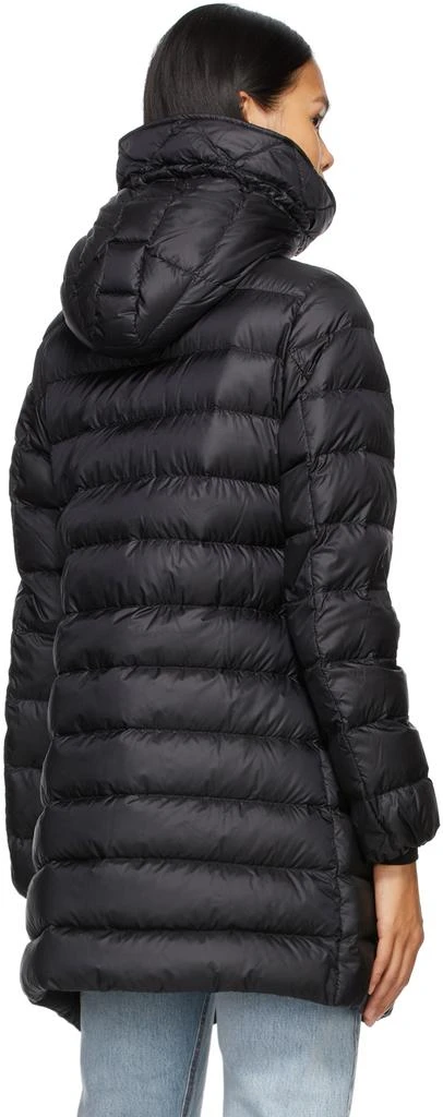 商品Moncler|Black Down Gnosia Mid-Length Coat,价格¥14400,第3张图片详细描述