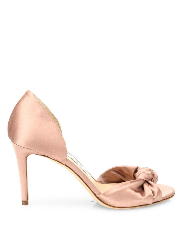 商品Jimmy Choo|Kitty 85 Knotted Satin d'Orsay Pumps 高跟鞋,价格¥2383,第5张图片详细描述