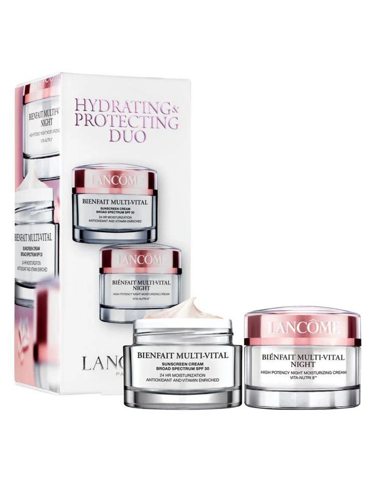 商品Lancôme|Bienfait Multi-Vital Hydrating and Protecting Duo - $101.00 Value,价格¥511,第2张图片详细描述