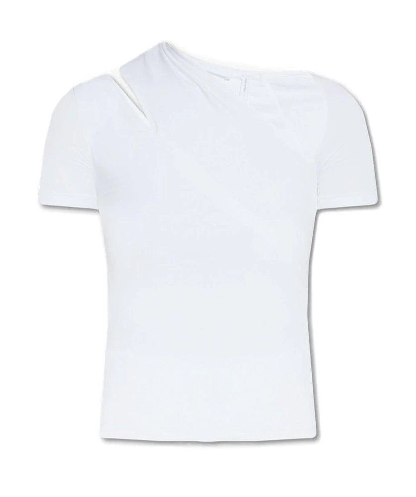 商品Helmut Lang|Helmut Lang Cut-Out Short-Sleeved Top,价格¥716,第1张图片