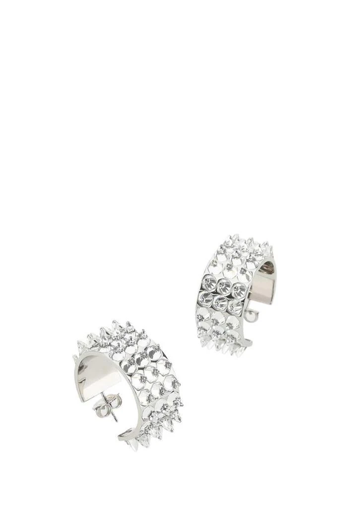 商品Amina Muaddi|Amina Muaddi Jewelry in Silver,价格¥2940,第2张图片详细描述