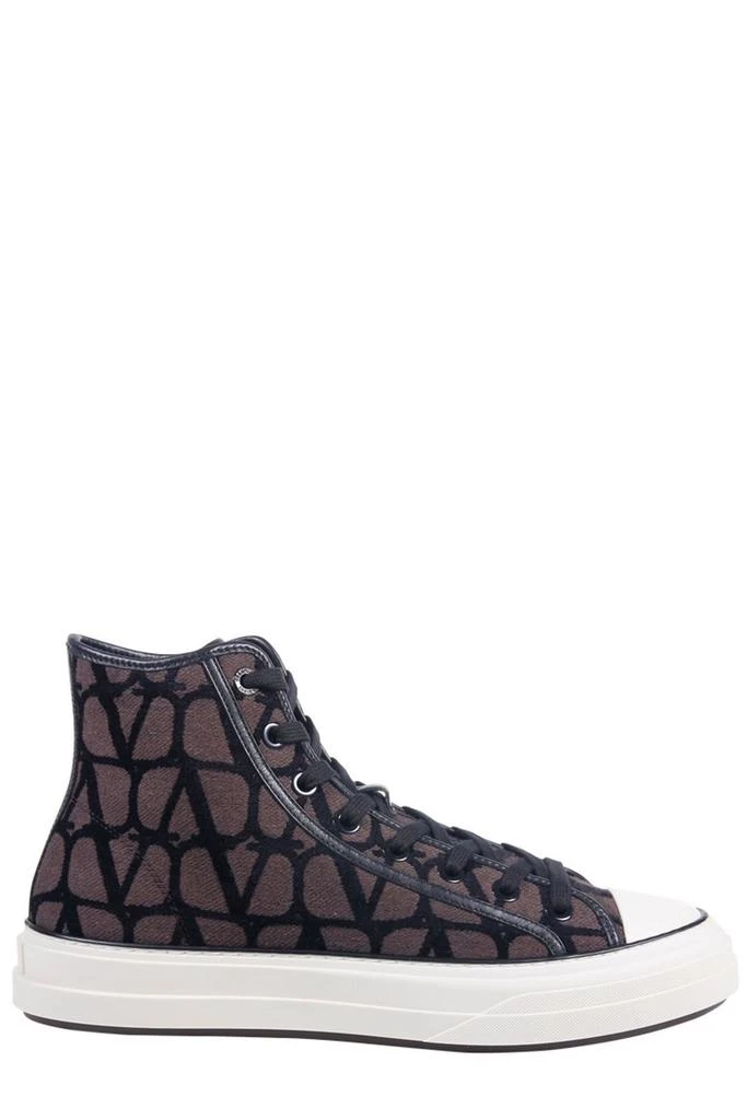 商品Valentino|Valentino	Tootaloop Round Toe Lace-Up Sneakers,价格¥3184,第1张图片