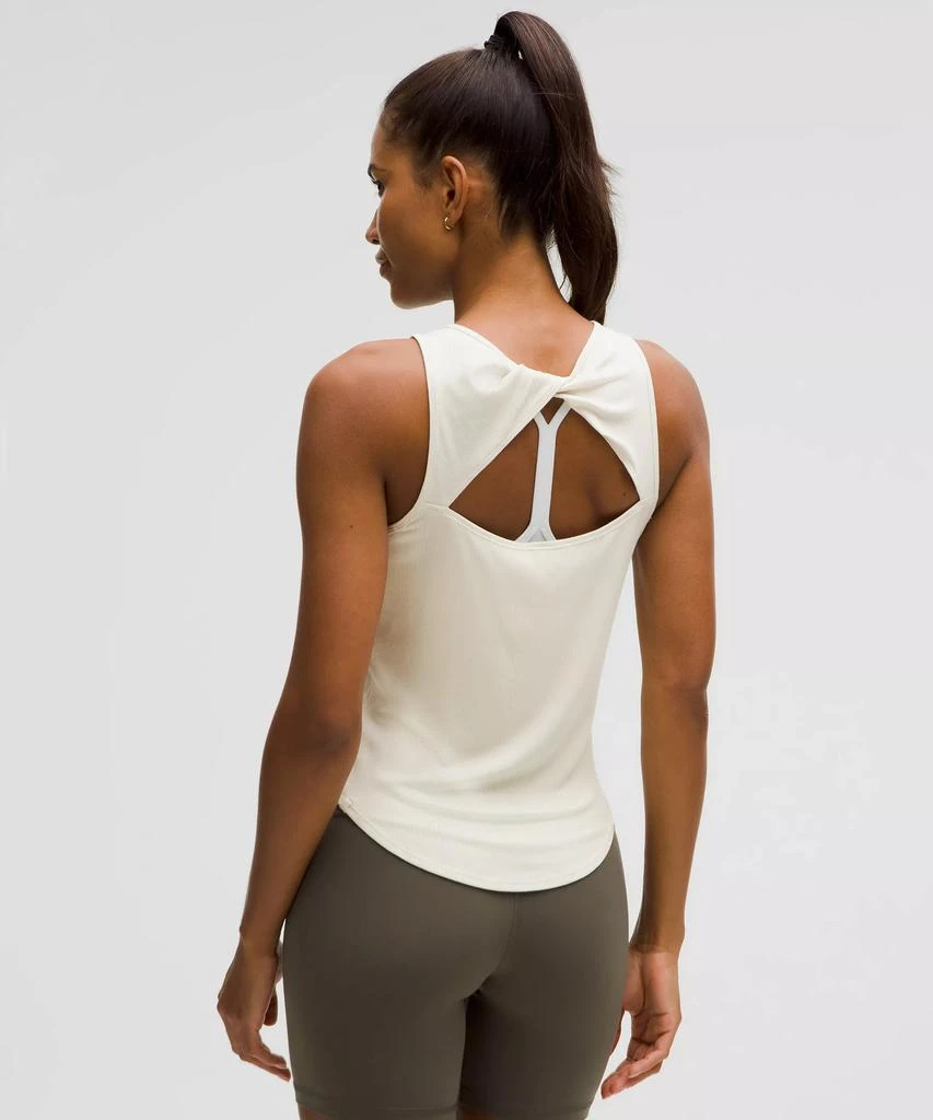 商品Lululemon|Modal Silk Twist-Back Yoga Tank Top,价格¥245,第4张图片详细描述