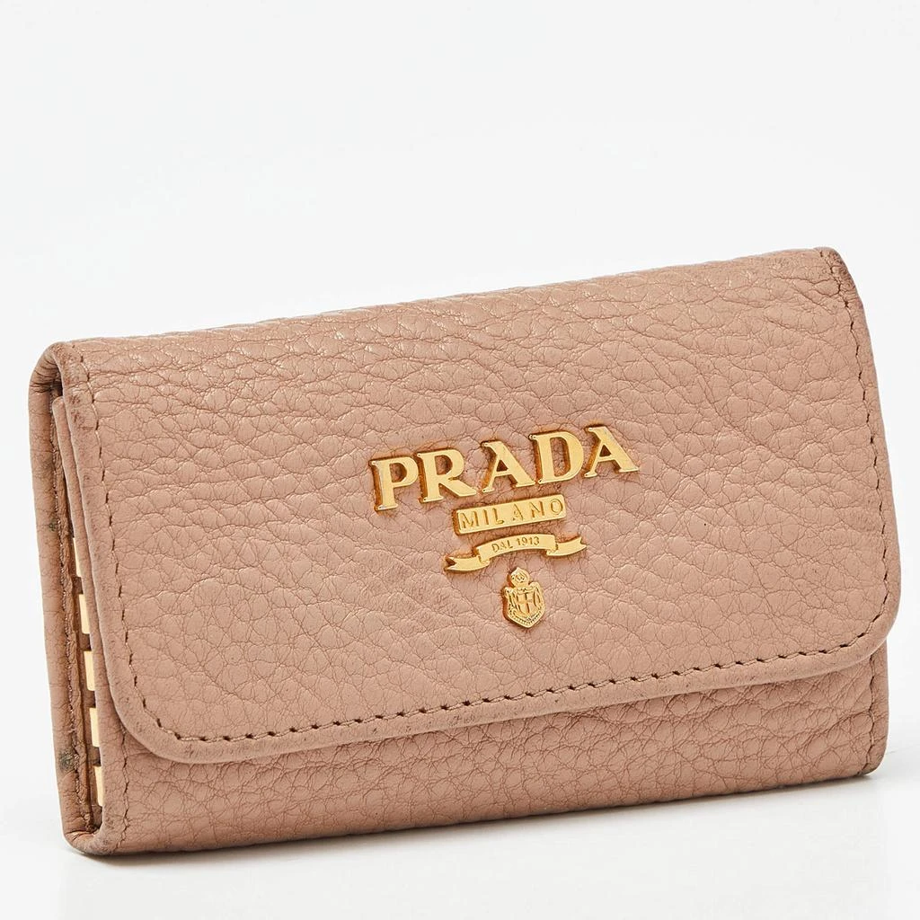 商品[二手商品] Prada|Prada Beige Leather 6 Rings Key Holder Case,价格¥1109,第3张图片详细描述