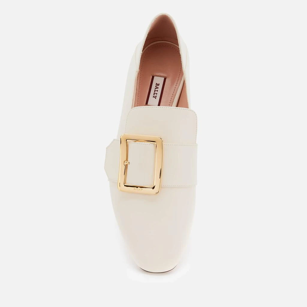 商品Bally|Bally Women's Janelle Leather Loafers - Bone,价格¥1944,第3张图片详细描述