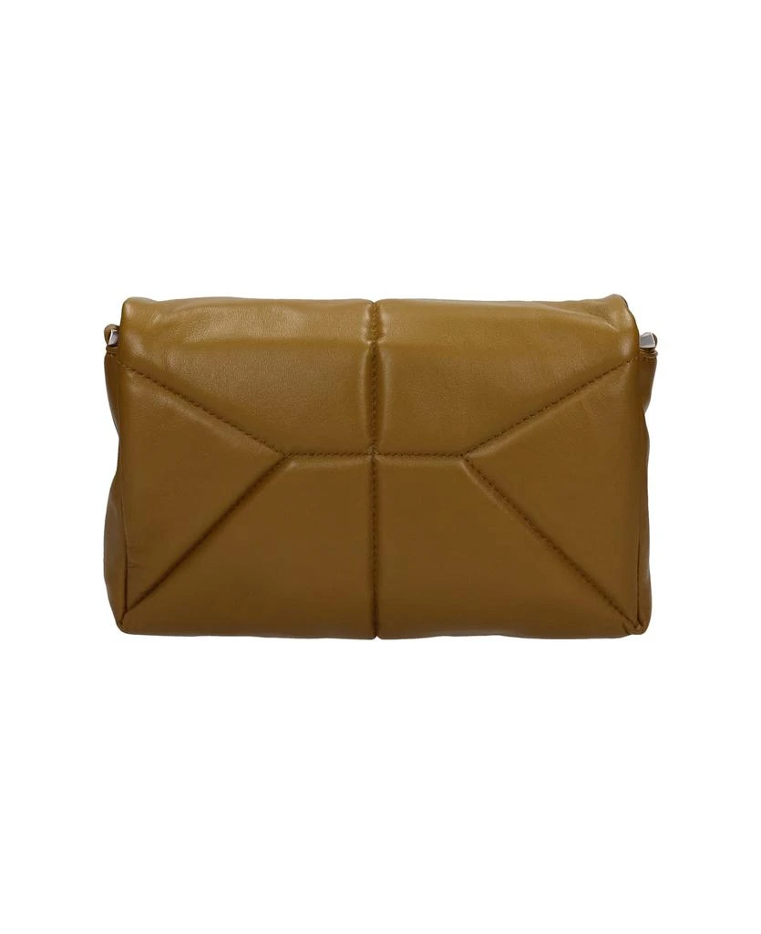 商品Rick Owens|Quilted Griffin Clutch In Brown Leather,价格¥5941,第3张图片详细描述