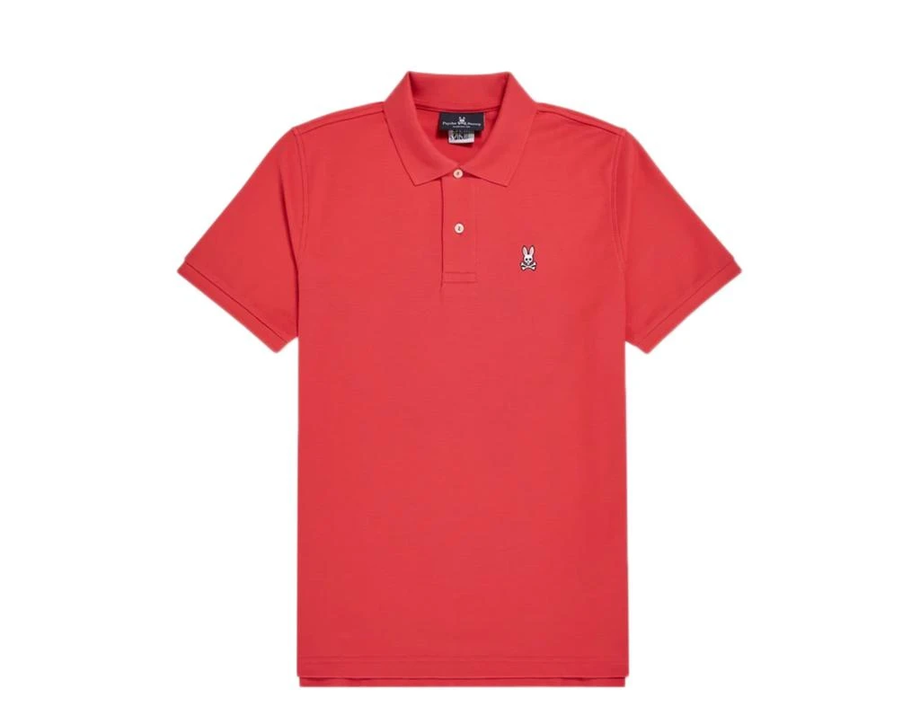 商品Psycho Bunny|Classic Polo Diva Pink Men's Shirt B6K001N1PC-DVP,价格¥773,第1张图片
