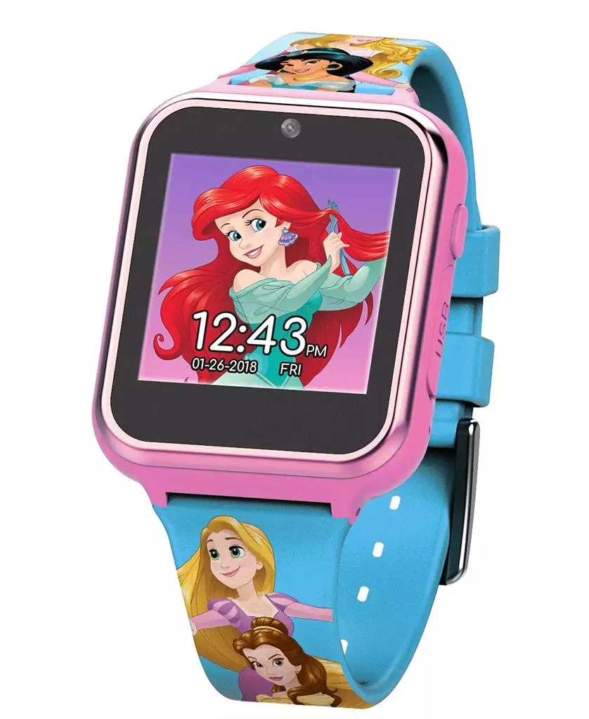 商品Accutime|Disney Princess Kid's Touch Screen Pink Silicone Strap Smart Watch, 46mm x 41mm,价格¥277,第1张图片