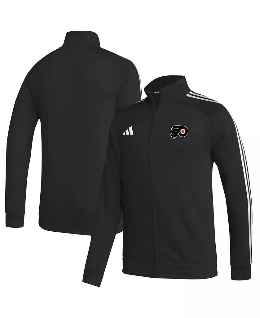 商品Adidas|Men's Black Philadelphia Flyers Raglan Full-Zip Track Jacket,价格¥673,第1张图片