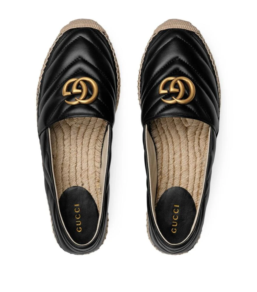 商品Gucci|Leather Double G Espadrilles,价格¥5378,第4张图片详细描述