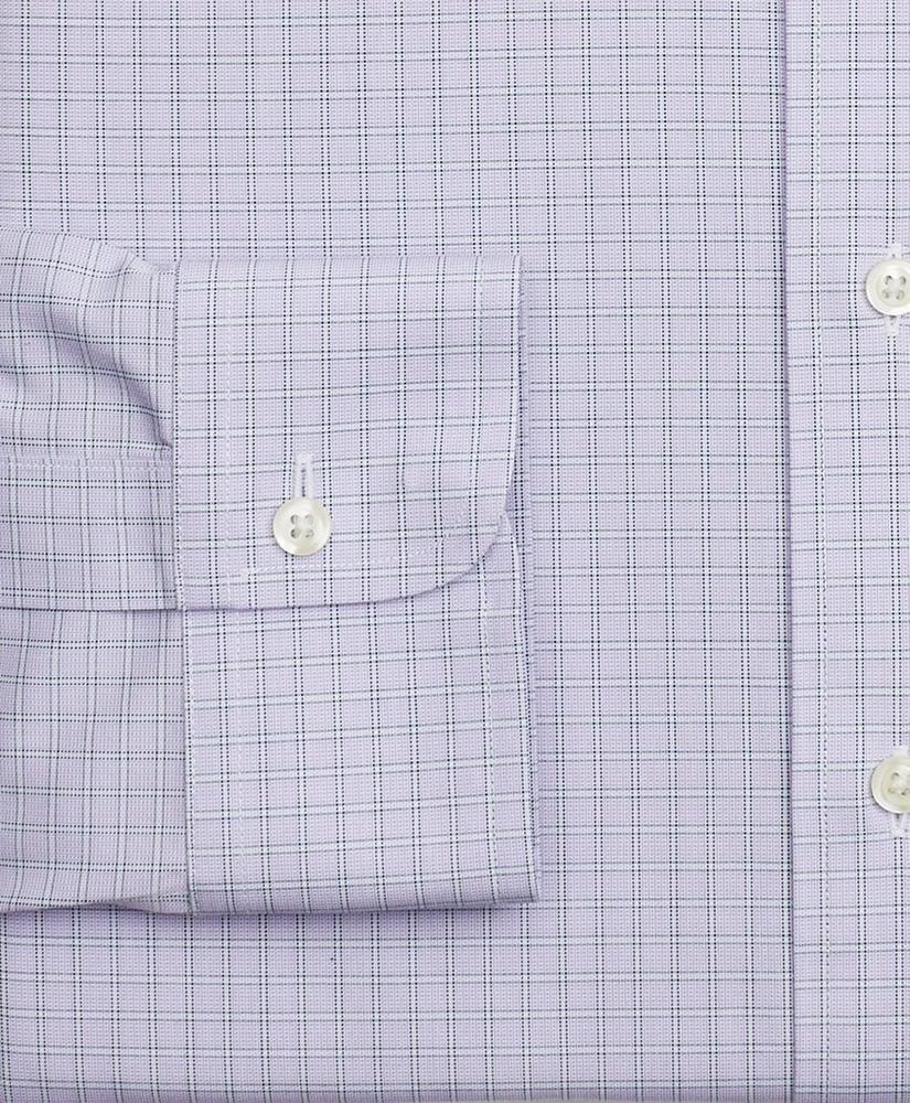 Stretch Regent Regular-Fit Dress Shirt, Non-Iron Check商品第3张图片规格展示