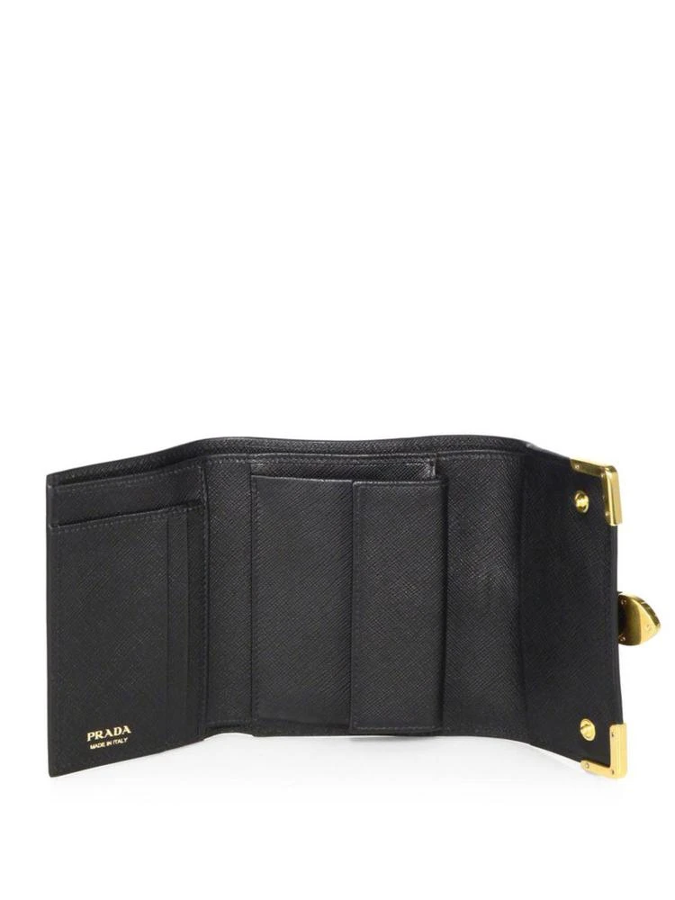 商品Prada|Prada - Cahier Saffiano Leather Wallet,价格¥4420,第2张图片详细描述