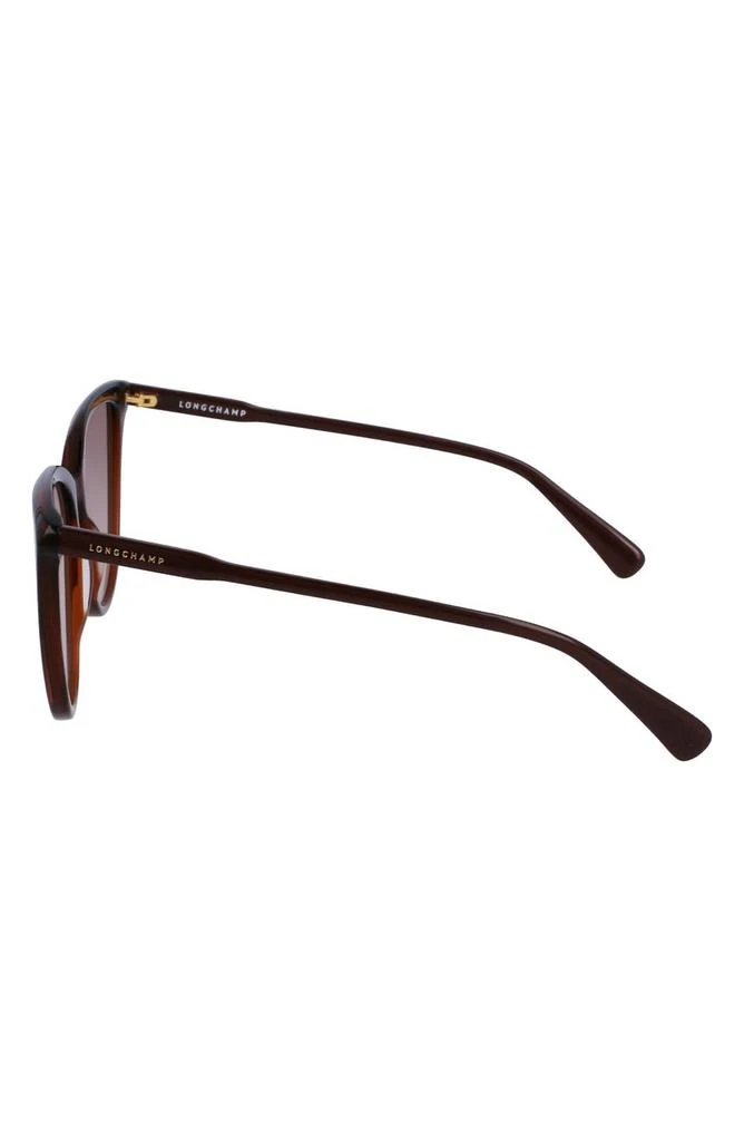 商品Longchamp|Le Pliage 56mm Gradient Tea Cup Sunglasses,价格¥412,第5张图片详细描述