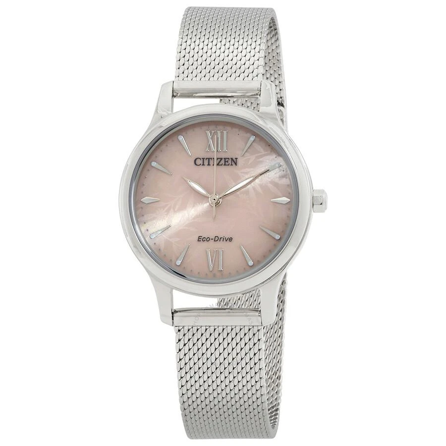 商品Citizen|Eco-Drive Pink Dial Ladies Watch EM0899-81X,价格¥893,第1张图片