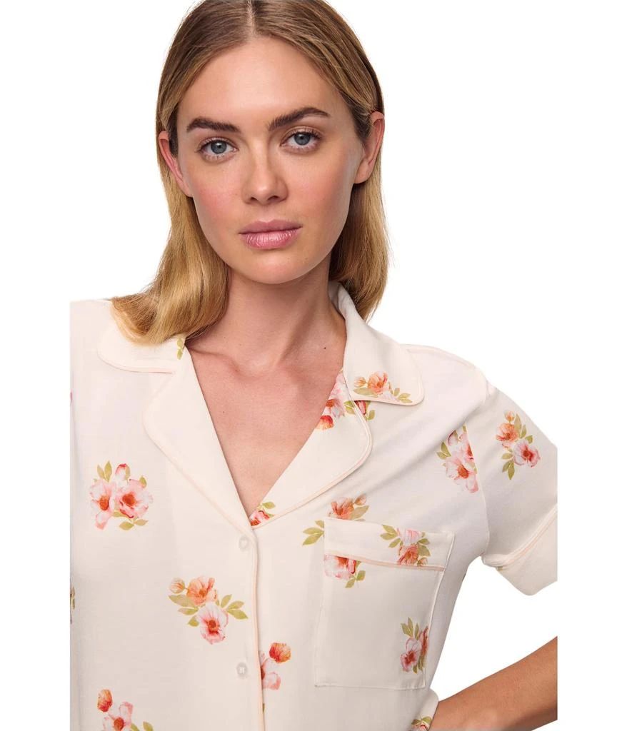 商品Eberjey|Gisele Printed - The Relaxed Short PJ Set,价格¥1073,第3张图片详细描述