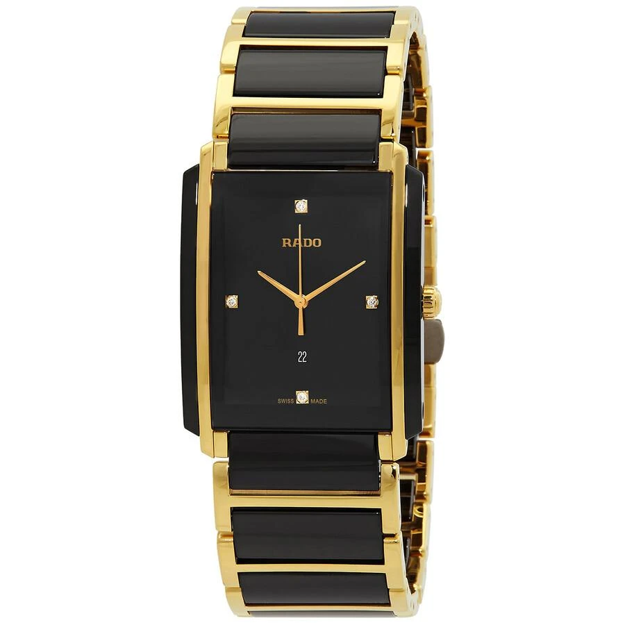 商品Rado|Integral Jubile Black Dial Unisex Watch R20204712,价格¥13867,第1张图片