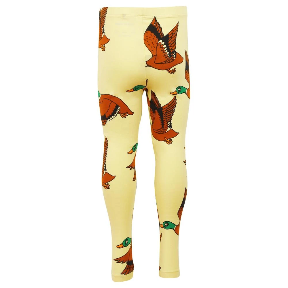 商品Mini Rodini|Yellow Duck Leggings,价格¥86,第3张图片详细描述