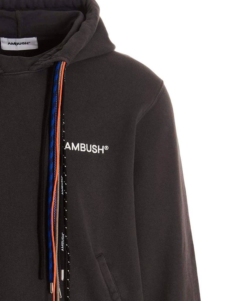 商品Ambush|Ambush Logo Printed Drawstring Hoodie,价格¥2318,第3张图片详细描述