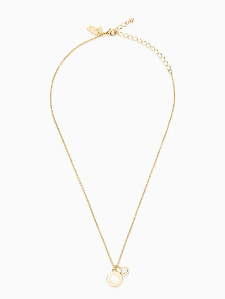 商品Kate Spade|spot the spade charm pendant,价格¥141,第3张图片详细描述