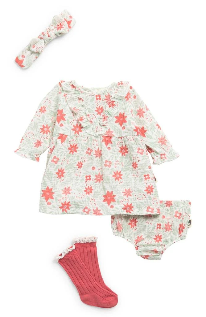 商品RABBIT AND BEAR ORGANIC|4-Piece Dress Set,价格¥123,第1张图片