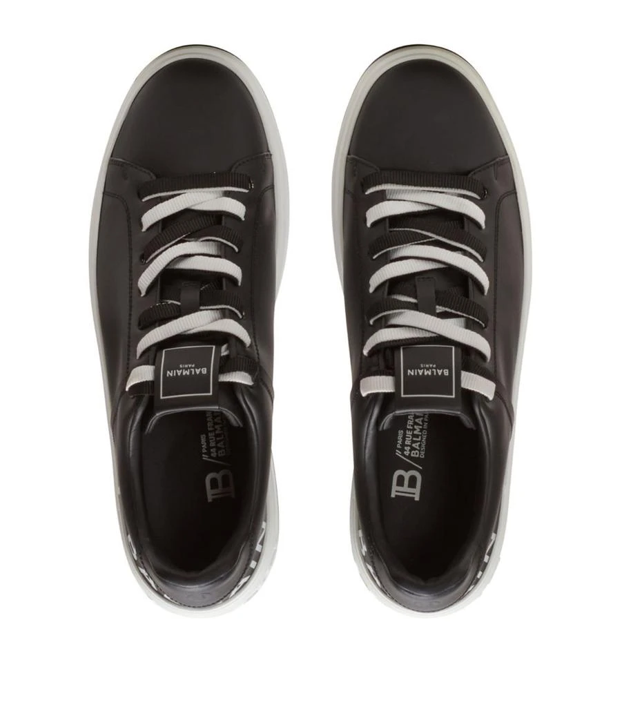 商品Balmain|Leather B-Court Sneakers,价格¥5660,第2张图片详细描述