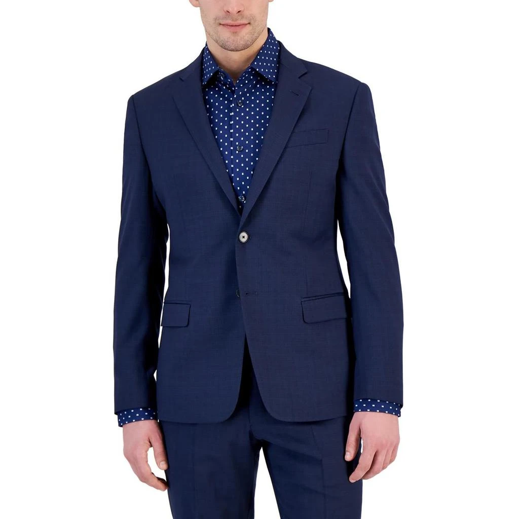 商品Armani Exchange|AX Armani Exchange Mens Wool Office Two-Button Blazer,价格¥478,第1张图片