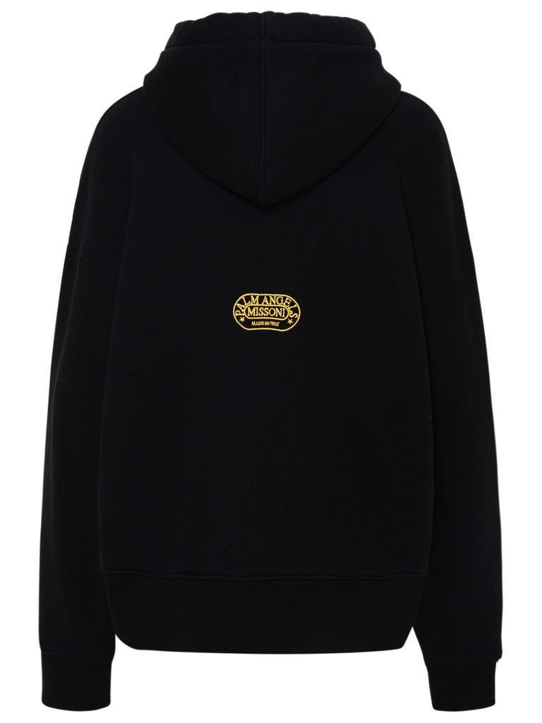 商品Palm Angels|Palm Angels Women's  Black Cotton Sweatshirt,价格¥7295,第5张图片详细描述