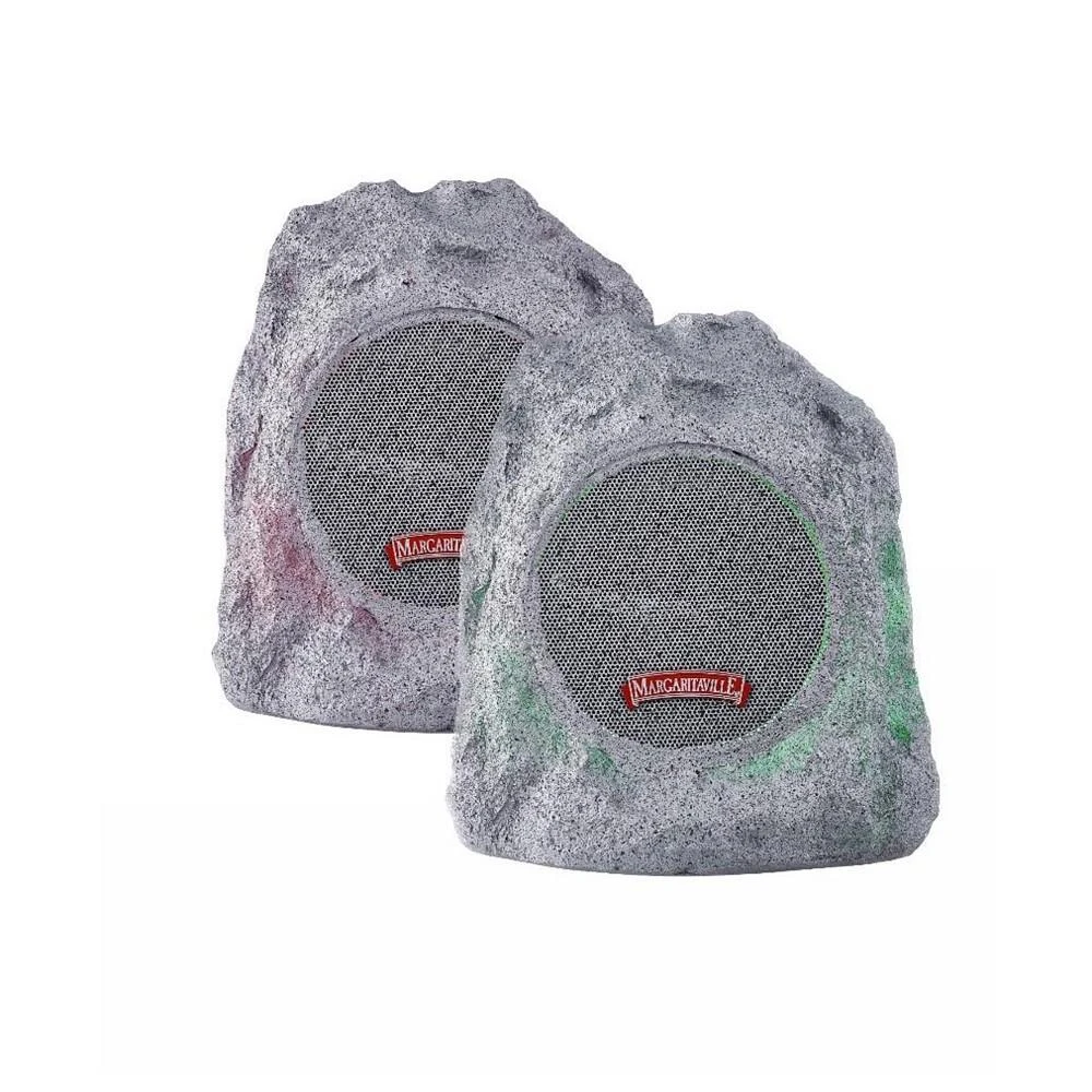 商品Margaritaville|Multi Color LED Rock Wireless Speaker, 2 Pack,价格¥2394,第1张图片